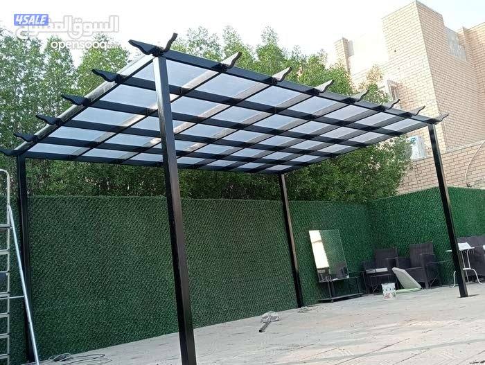 تنسيق_حدائق ثيل_صناعي #سور_تركي تصميم ملاعب قدم بديل_خشب ممرات مظلات3