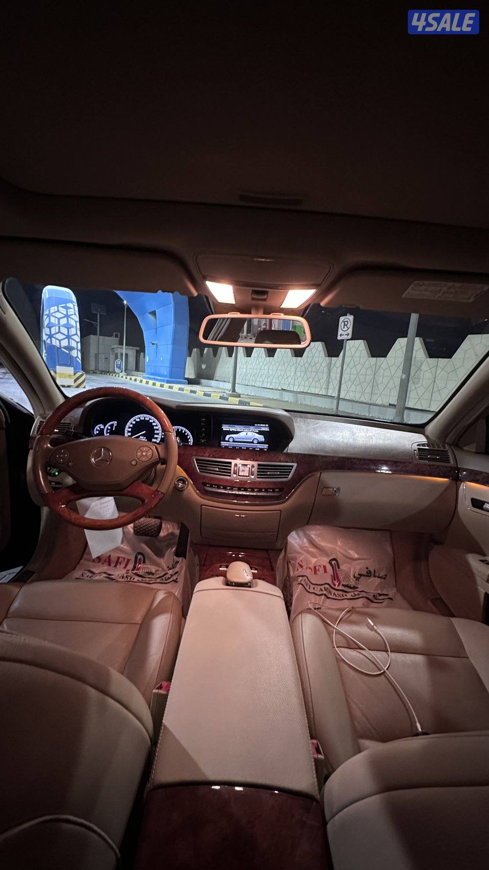 للبيع مرسيدس S300 لارج البشر صبغ وكاله بحالة ممتازه9