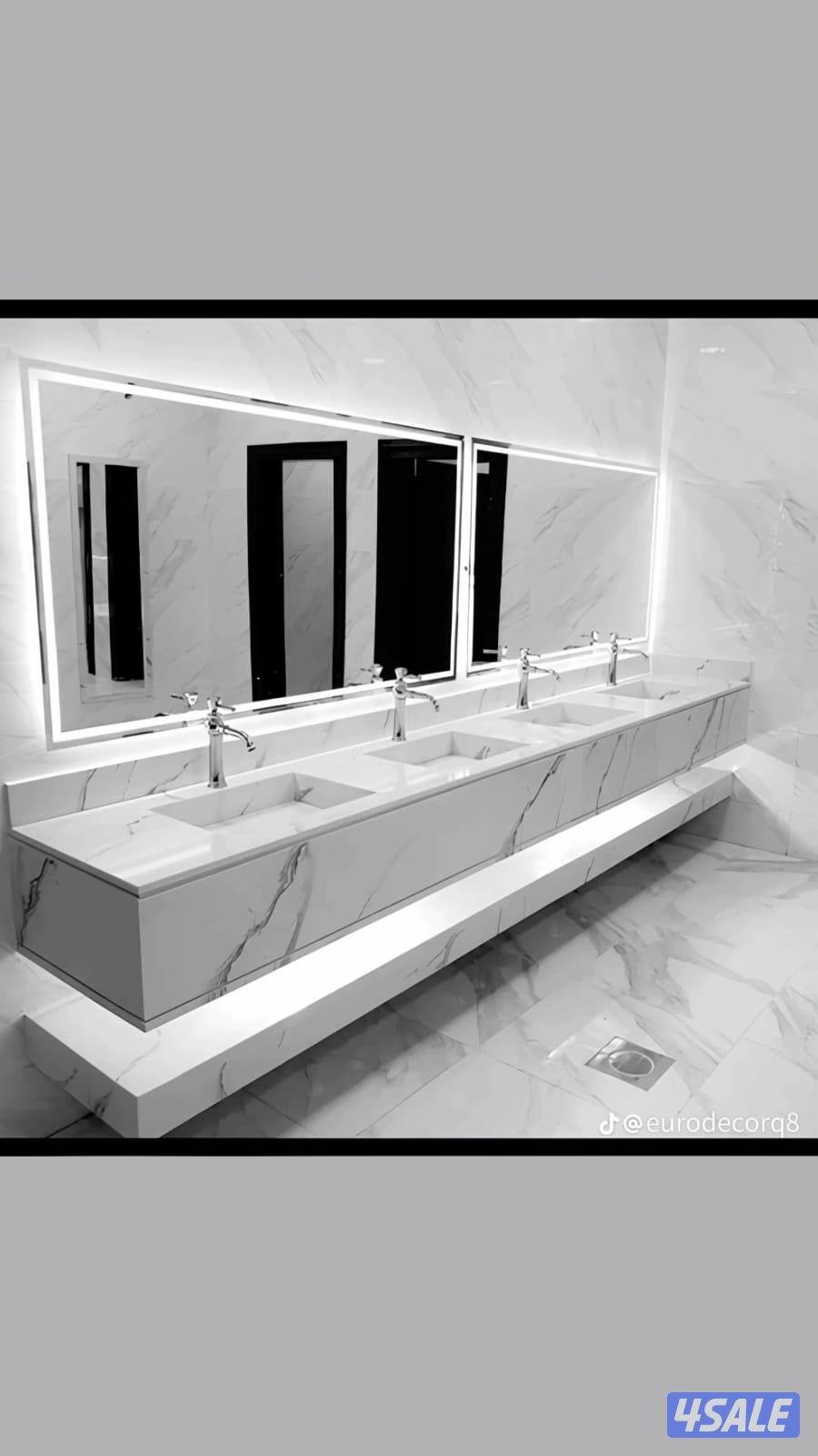 مغاسل رخام طبيعي وصناعي وكوريا طاولات رخام طبيعي وصناعي وكوريا2