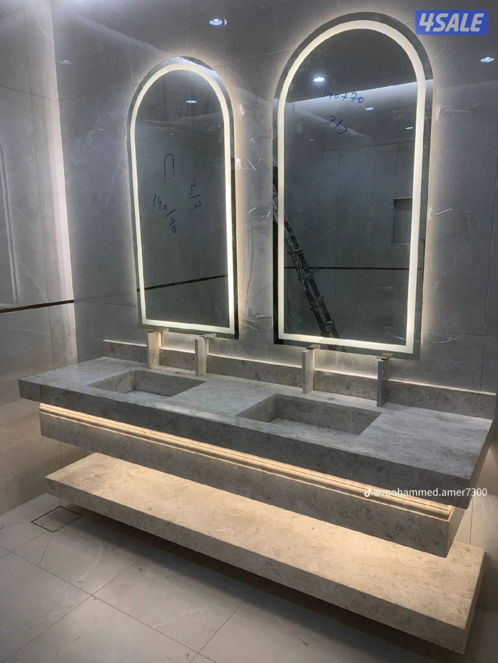 مغاسل ضيوف راقيه 🇰🇼 رخام طبيعي وصناعي2