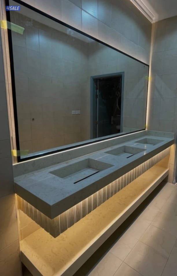 مغاسل ضيوف راقيه 🇰🇼 رخام طبيعي وصناعي4