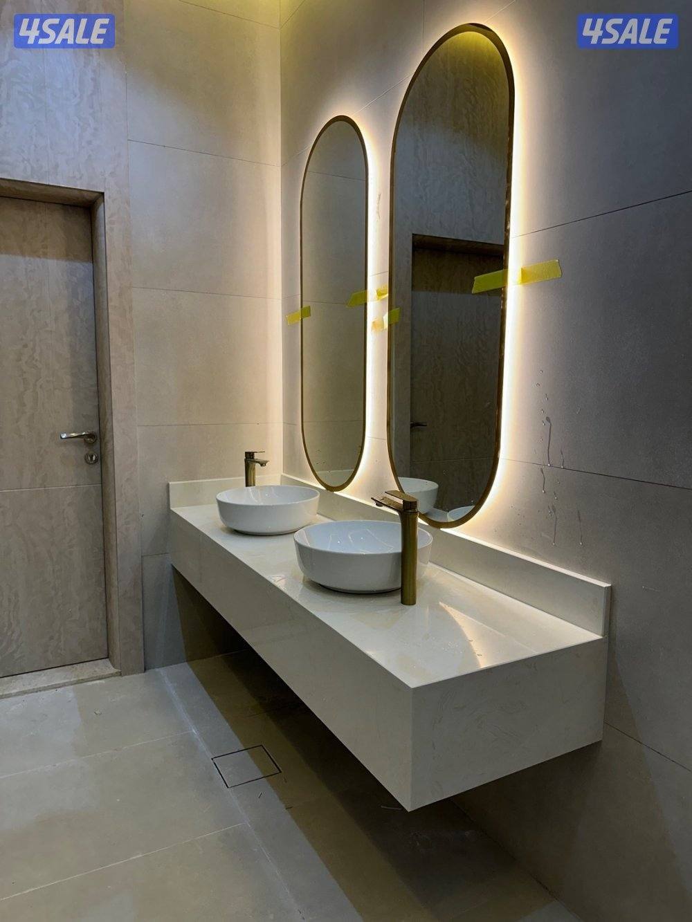 مغاسل ضيوف راقيه 🇰🇼 رخام طبيعي وصناعي9