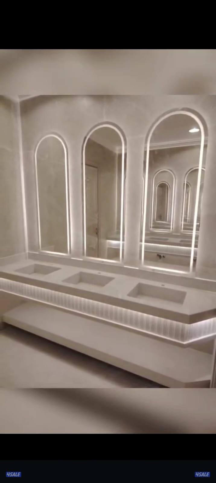 مغاسل ضيوف راقيه 🇰🇼 رخام طبيعي وصناعي10