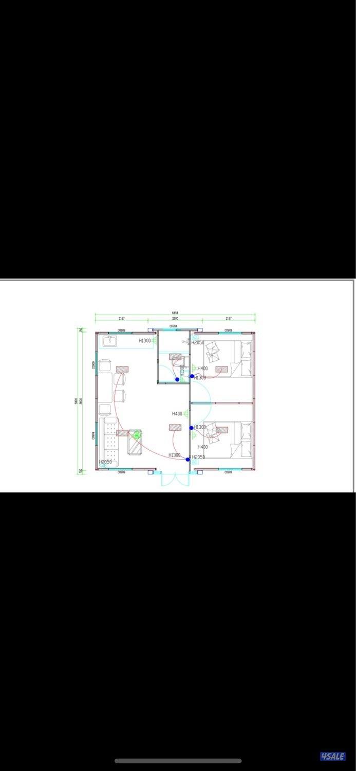 شالية متنقل قابل للطي2