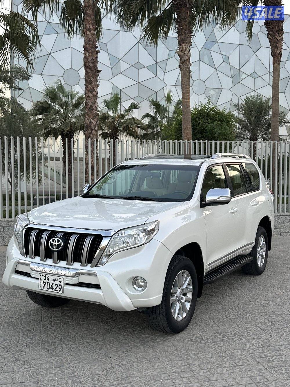 تويوتا برادو TXL موديل 2017- صبغ الوكالة.. فتحة3