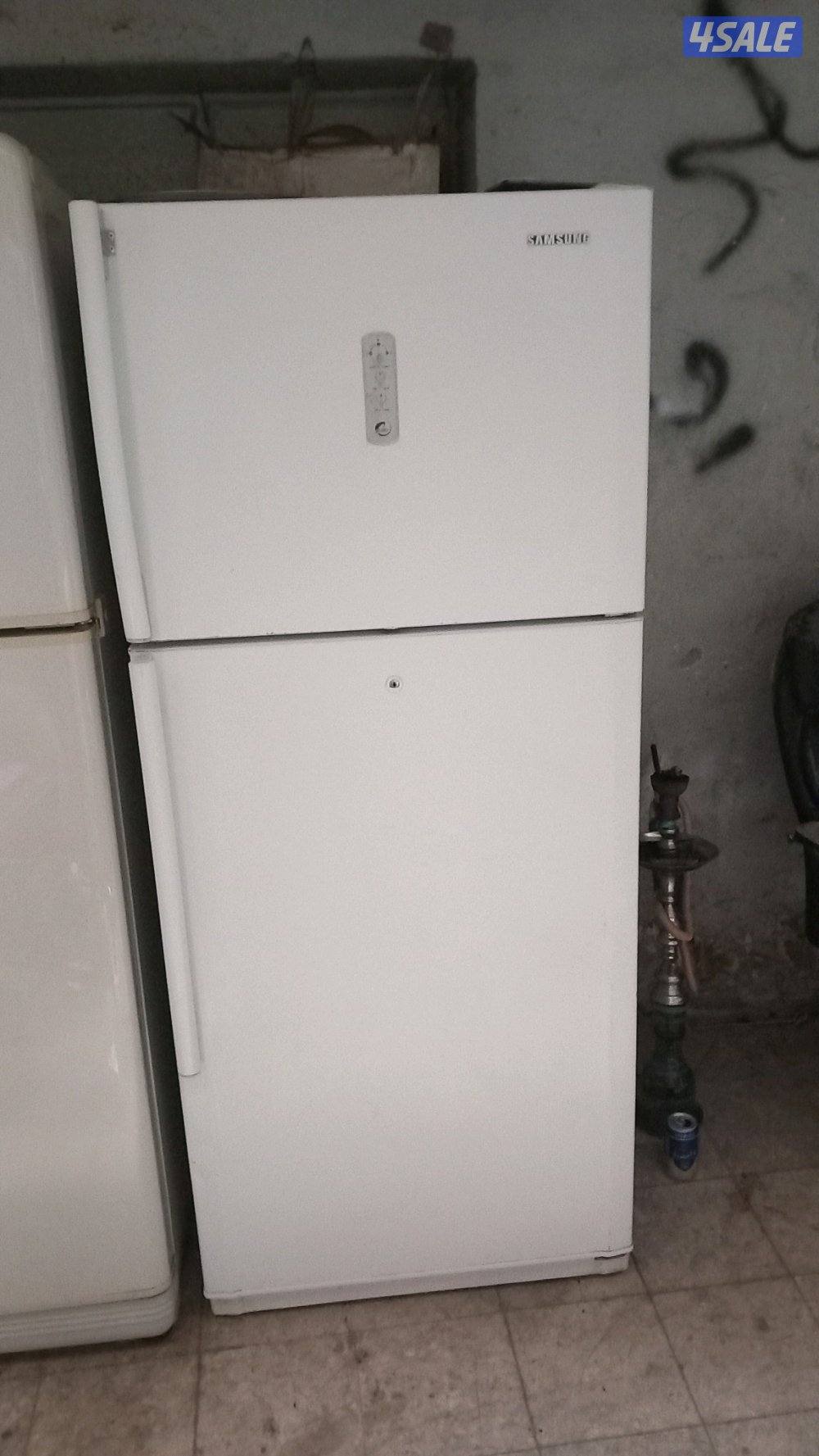 للبيع ثلاجه سامسونج 18 قدم بحاله جيدة جدًا مع الكفاله التواصيل0