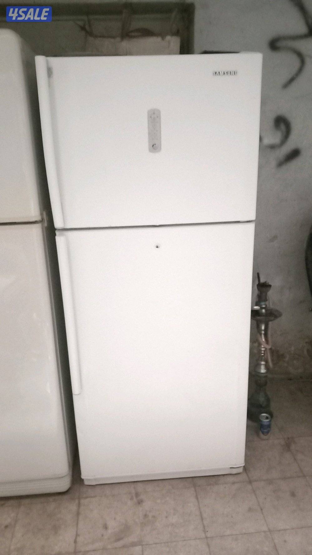 للبيع ثلاجه سامسونج 18 قدم بحاله جيدة جدًا مع الكفاله التواصيل1