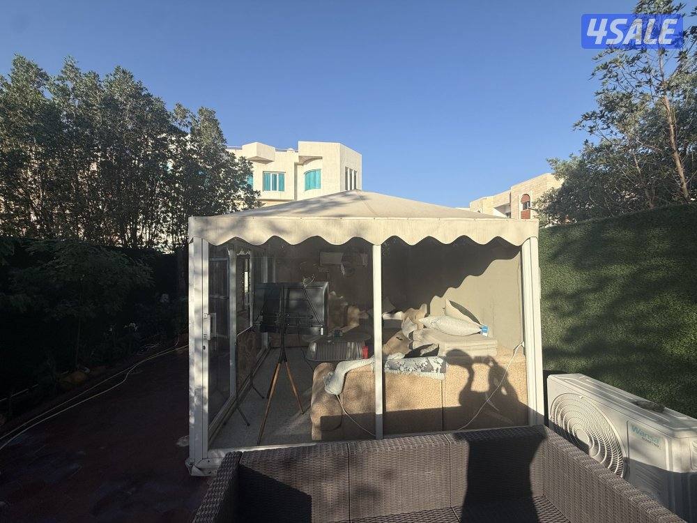 خيمه 3/4 مع وحدة + قنفات نضيفه جدا (النقل على الشاري )2