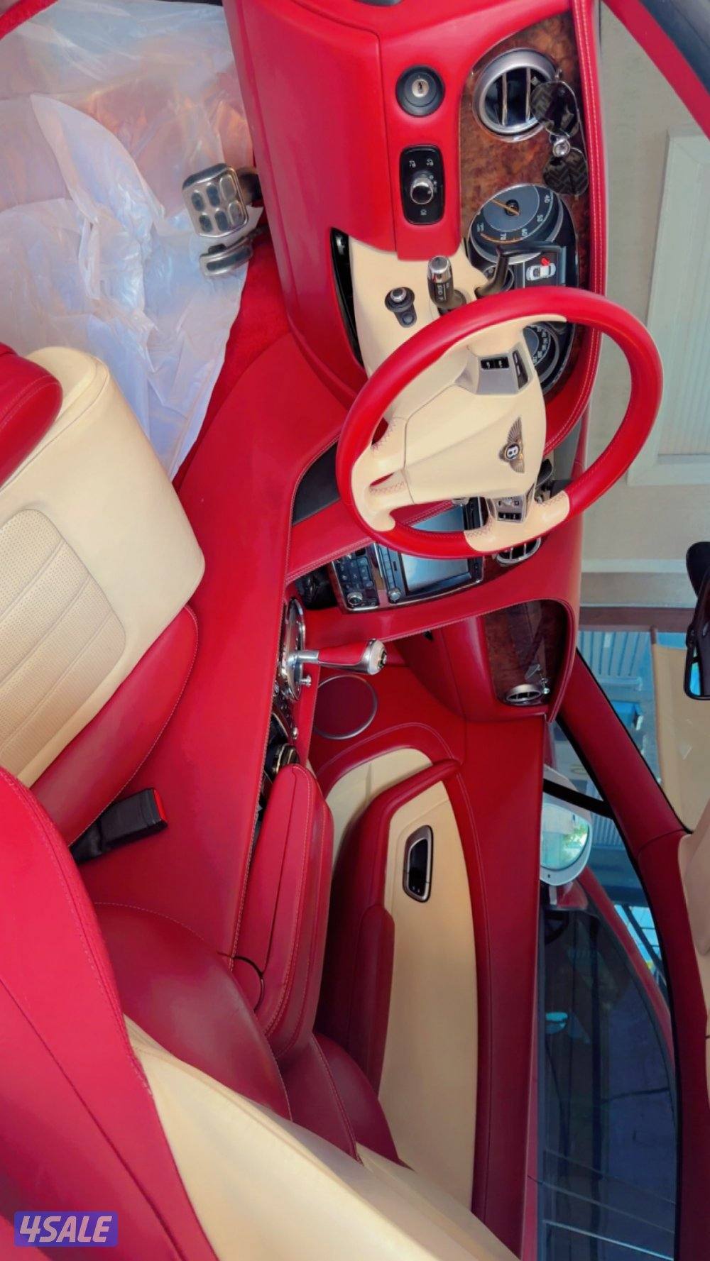 للبيع او للبدل للتغيير بنتلي كونتنتال 12 سلندر بحاله الوكاله ماشي 778