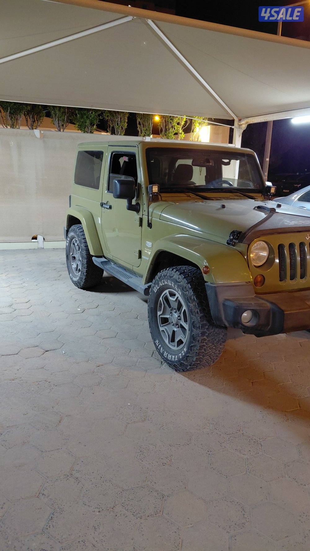 جيب رانجلر صحارى نسخه تذكاريه  ماشى 245 الف توايرنصف حجرى  وزوائد1