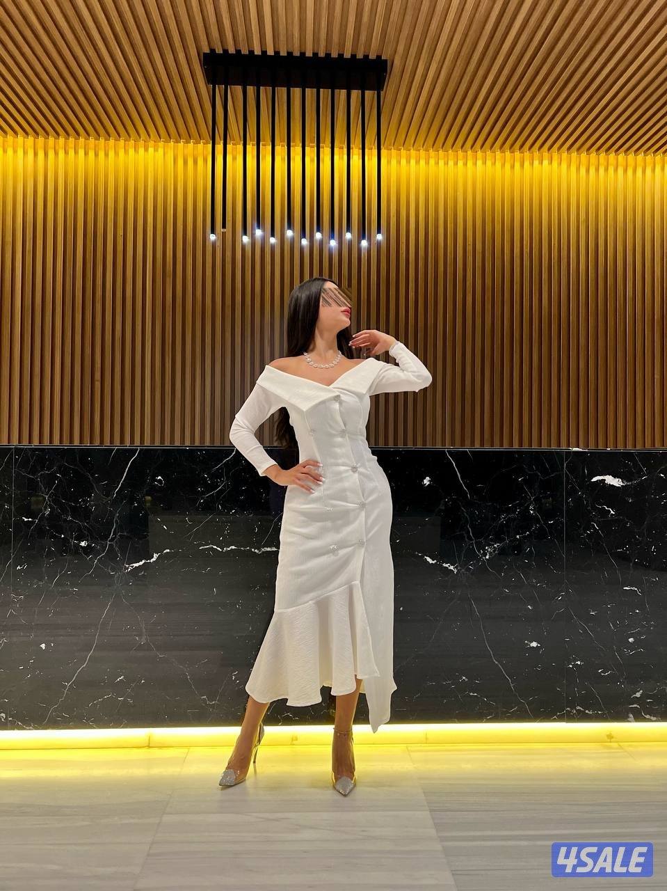 فستان لنن اوف وايت5