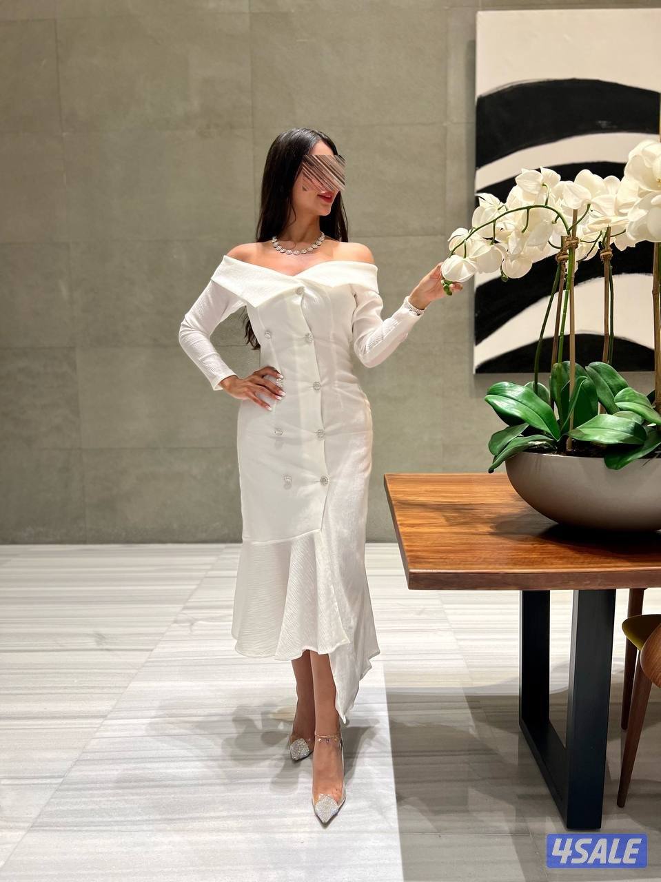 فستان لنن اوف وايت8