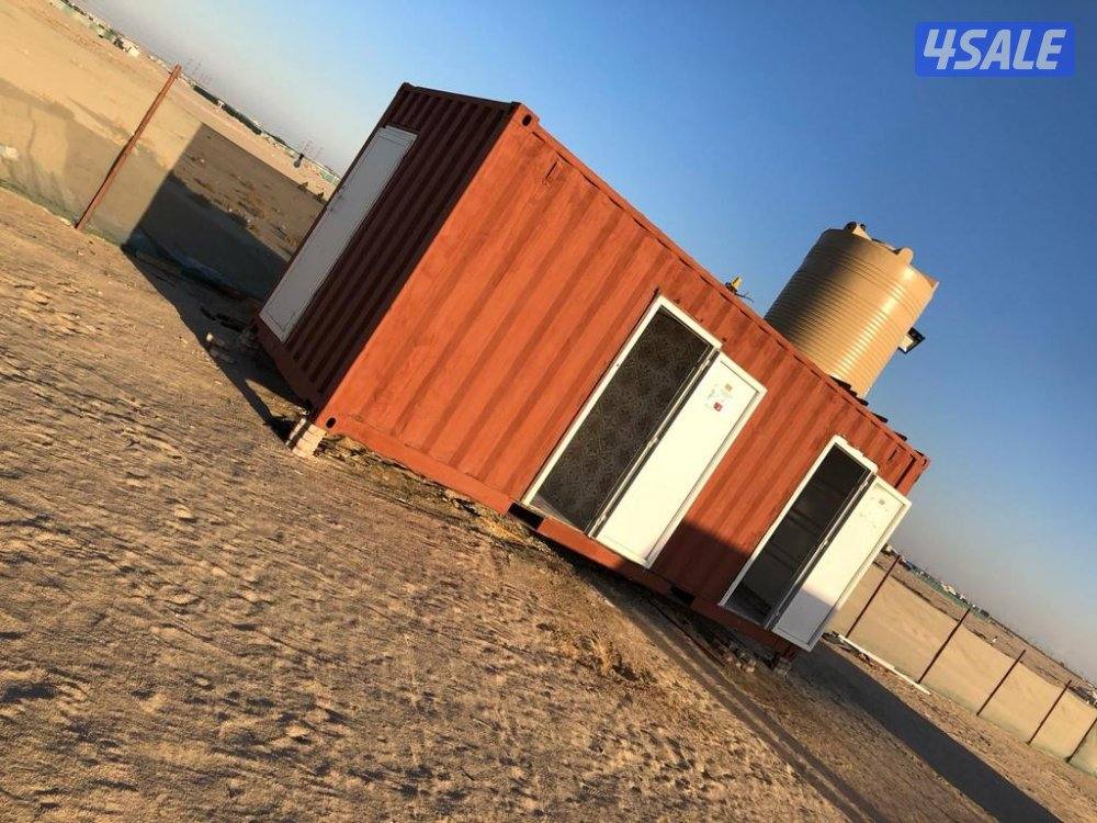 كونتينر + مخيم كامل للبيع0