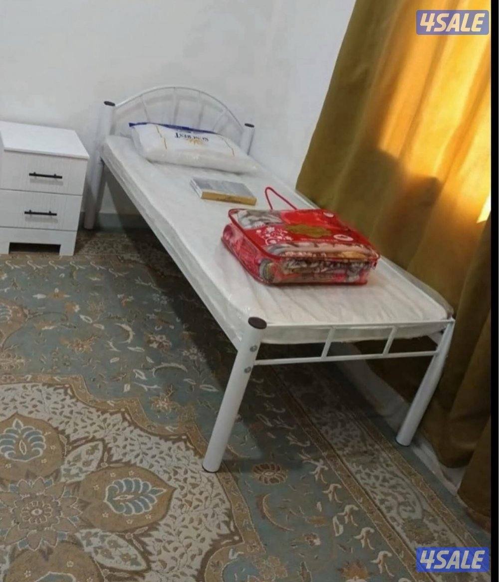 سراير حديد جديد الان متوفر جميع المقاسات متوفره باقل الأسعار.1