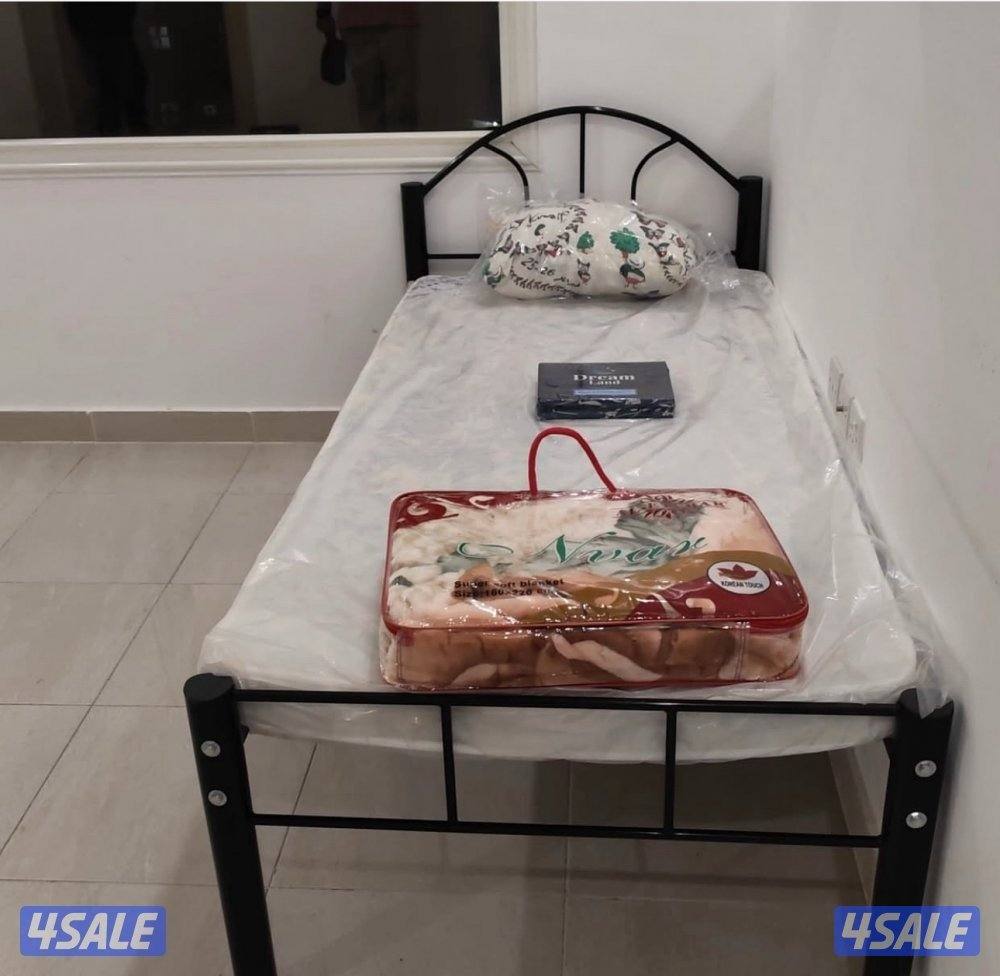 سراير حديد جديد الان متوفر جميع المقاسات متوفره باقل الأسعار.3