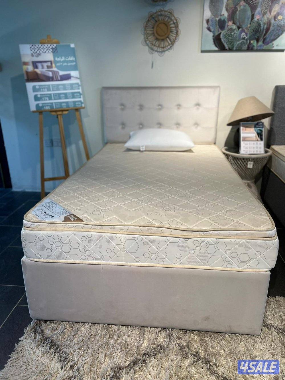 سراير حديد جديد الان متوفر جميع المقاسات متوفره باقل الأسعار.5