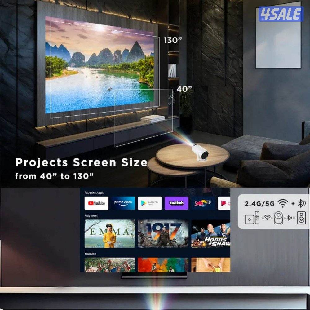 سمارت بروجكتر اكس فايف ميني - LCD X5 Mini0