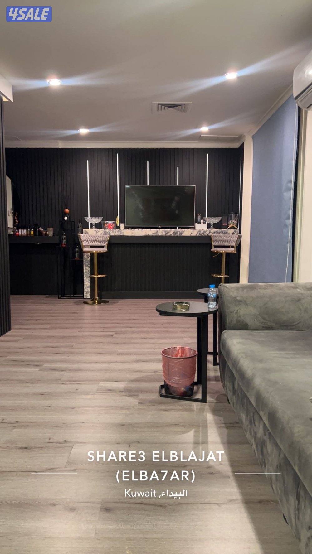 شقه خلو السالميه تتكون من غرفه وصاله مطبخ اجارها 2901