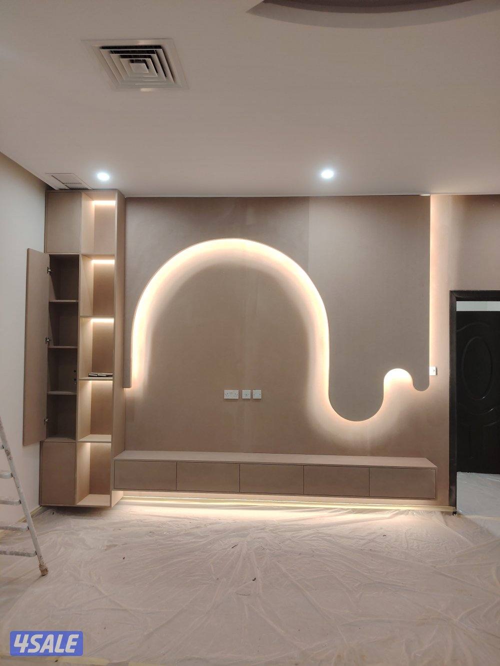 اصباغ وديكورات ورق جدران7