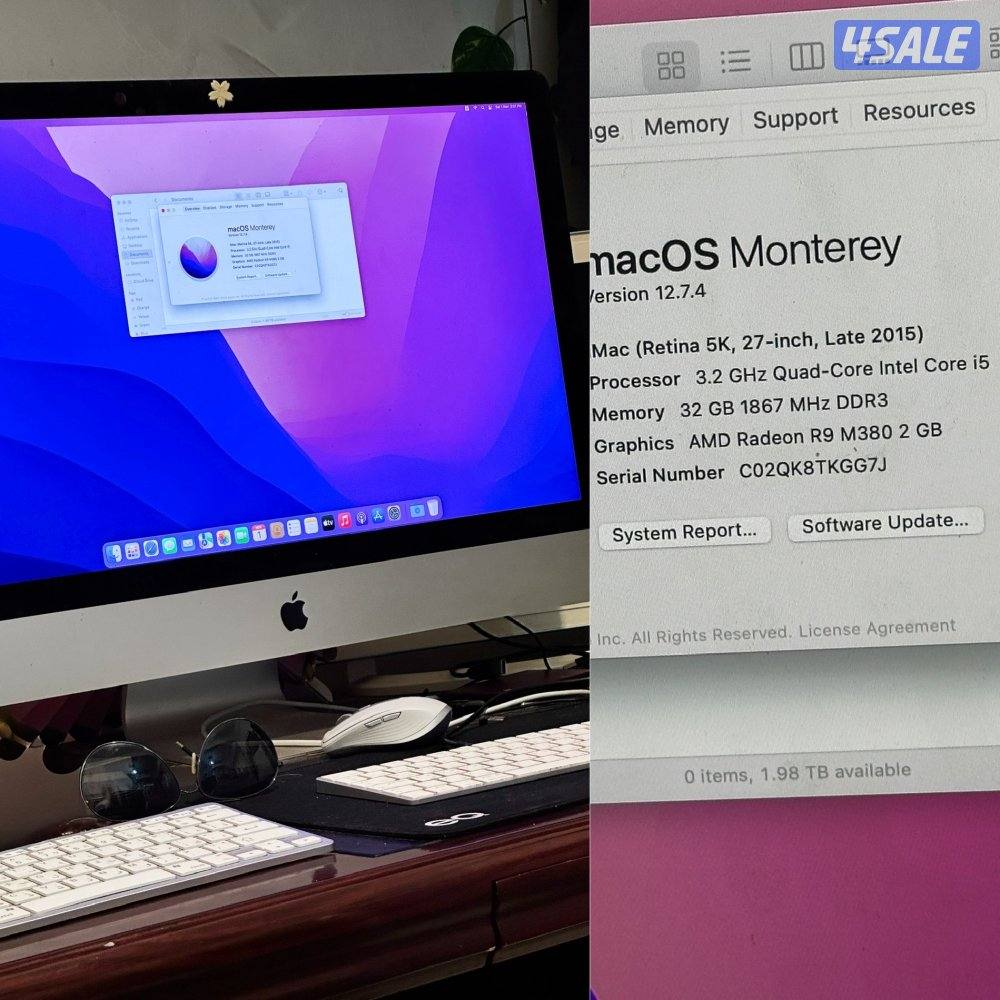 Imac 27” 5k2