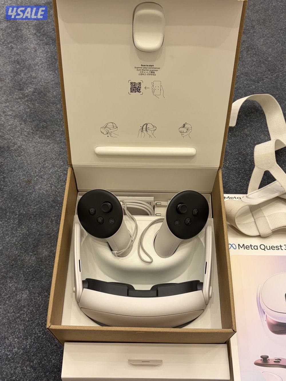 Meta Quest 3 - 4K 512GB + حزام عالي الجودة ومريح + شنطه عالية الجودة7
