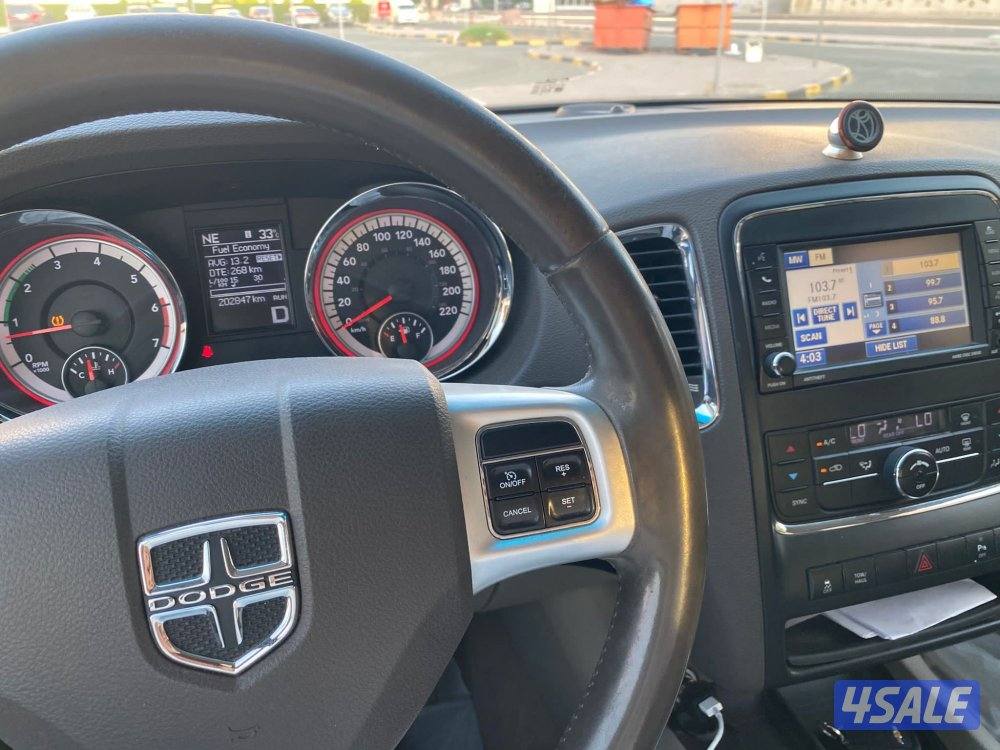 دودج درانجوا 2012 هيمي ٨ سلندر صبغ وكاله شرط الفحص عداد ٢٠٠ كم6