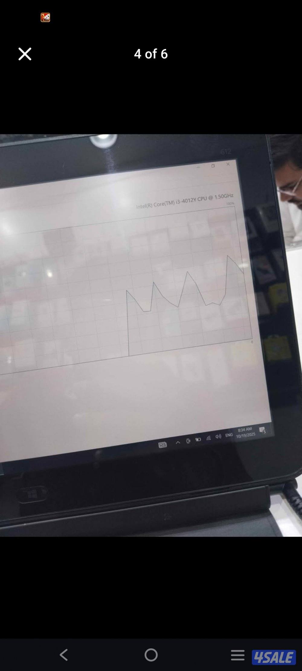 hp tablet Intel core i3 touch screen 4ram... 128gb stroge0