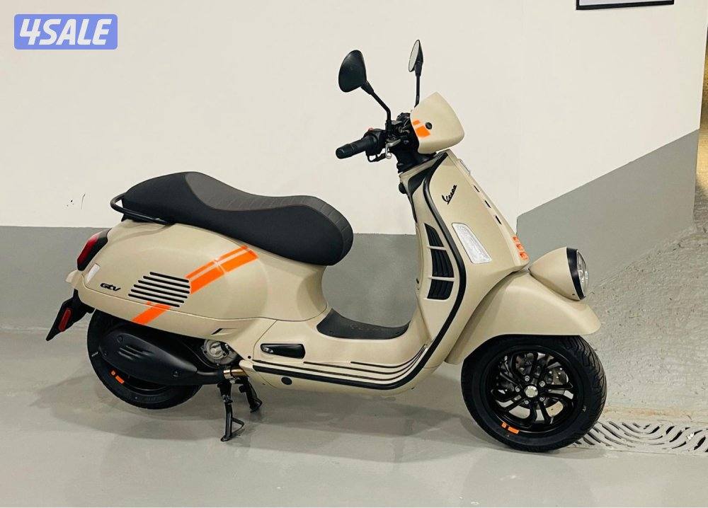 فيسبا GTV300 موديل 2024 اصفار5