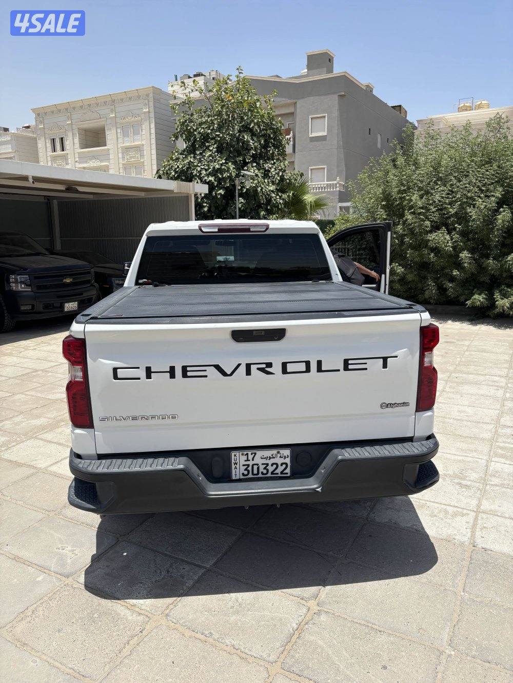 وانيت سلفرادو قمارتين مع دبل صبغ وكاله2