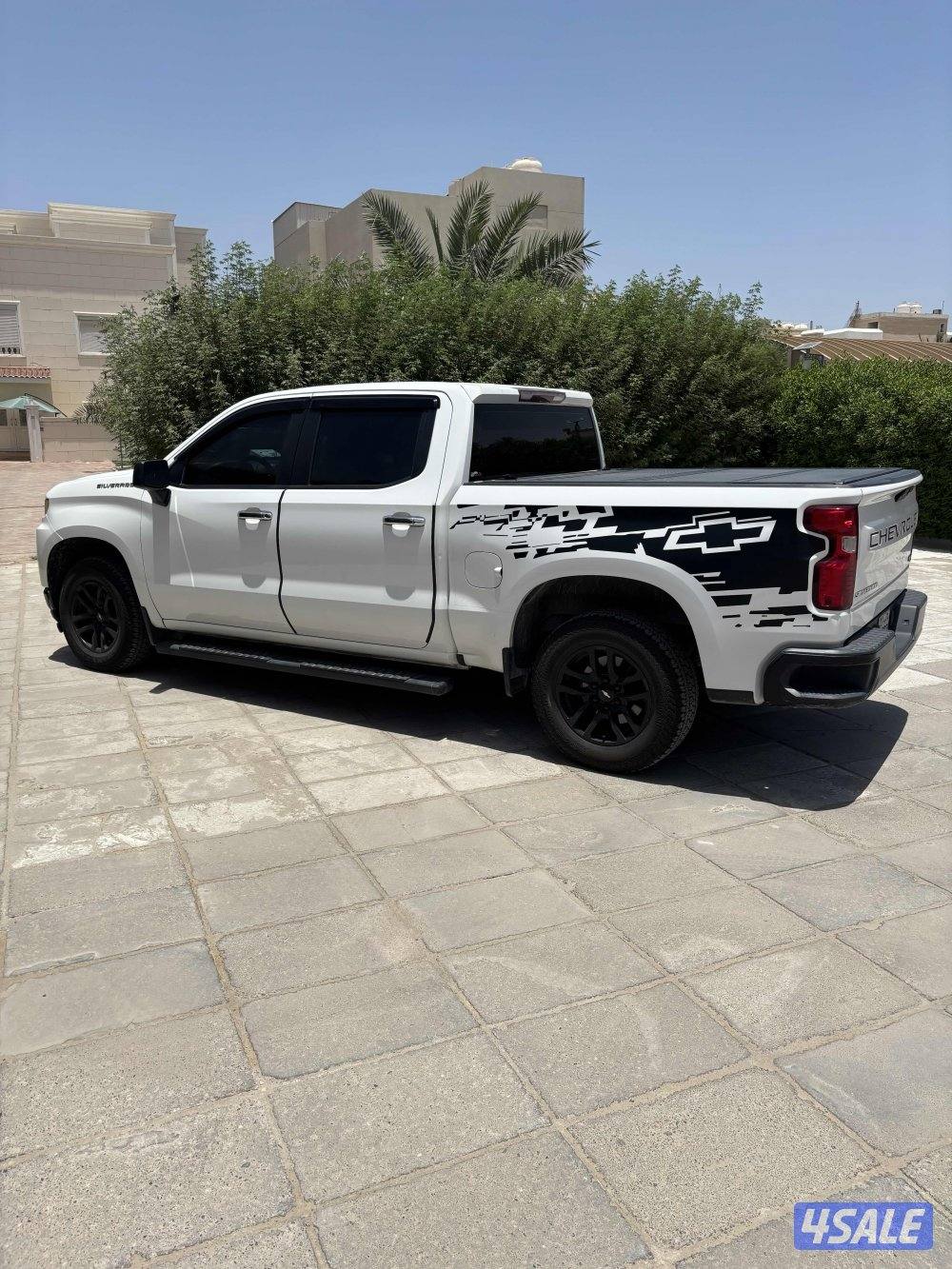 وانيت سلفرادو قمارتين مع دبل صبغ وكاله3