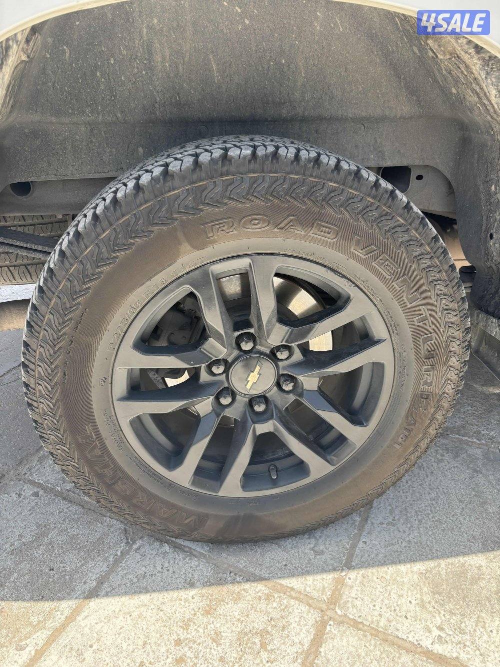 وانيت سلفرادو قمارتين مع دبل صبغ وكاله4