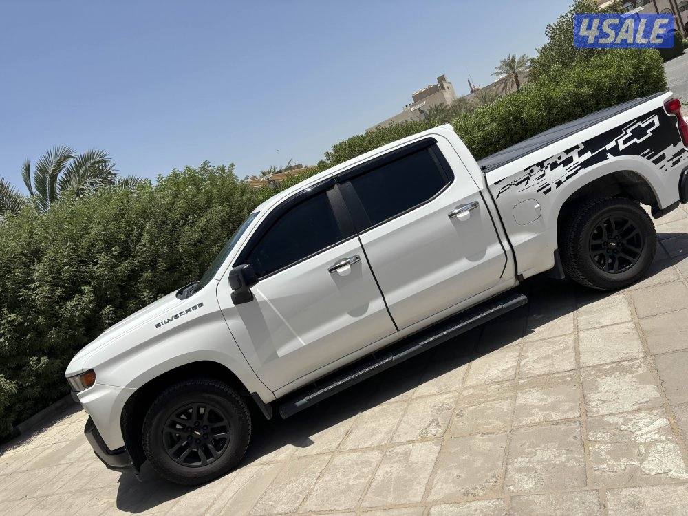 وانيت سلفرادو قمارتين مع دبل صبغ وكاله6