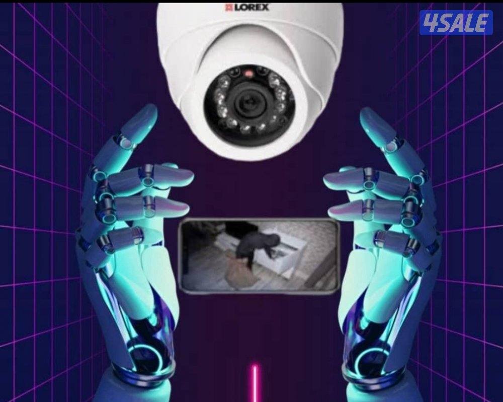 كاميرات مراقبة عالية الجودة كفالة سنتان وأفضل الأسعار صيانة وتركيب8