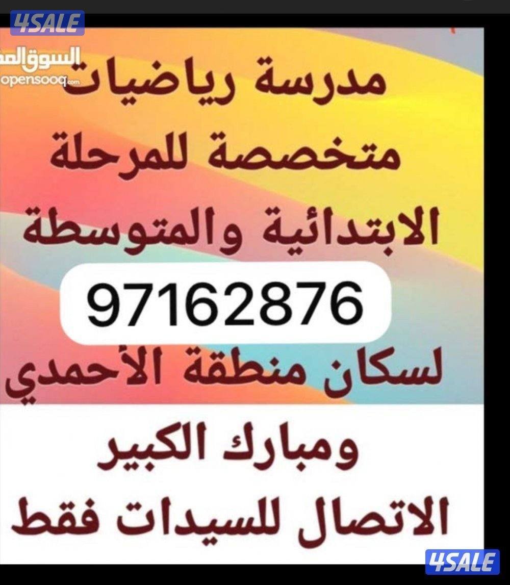 مدرسة رياضيات خبره بالمنهج شرح وتبسيط المسائل وحل الواجبات0