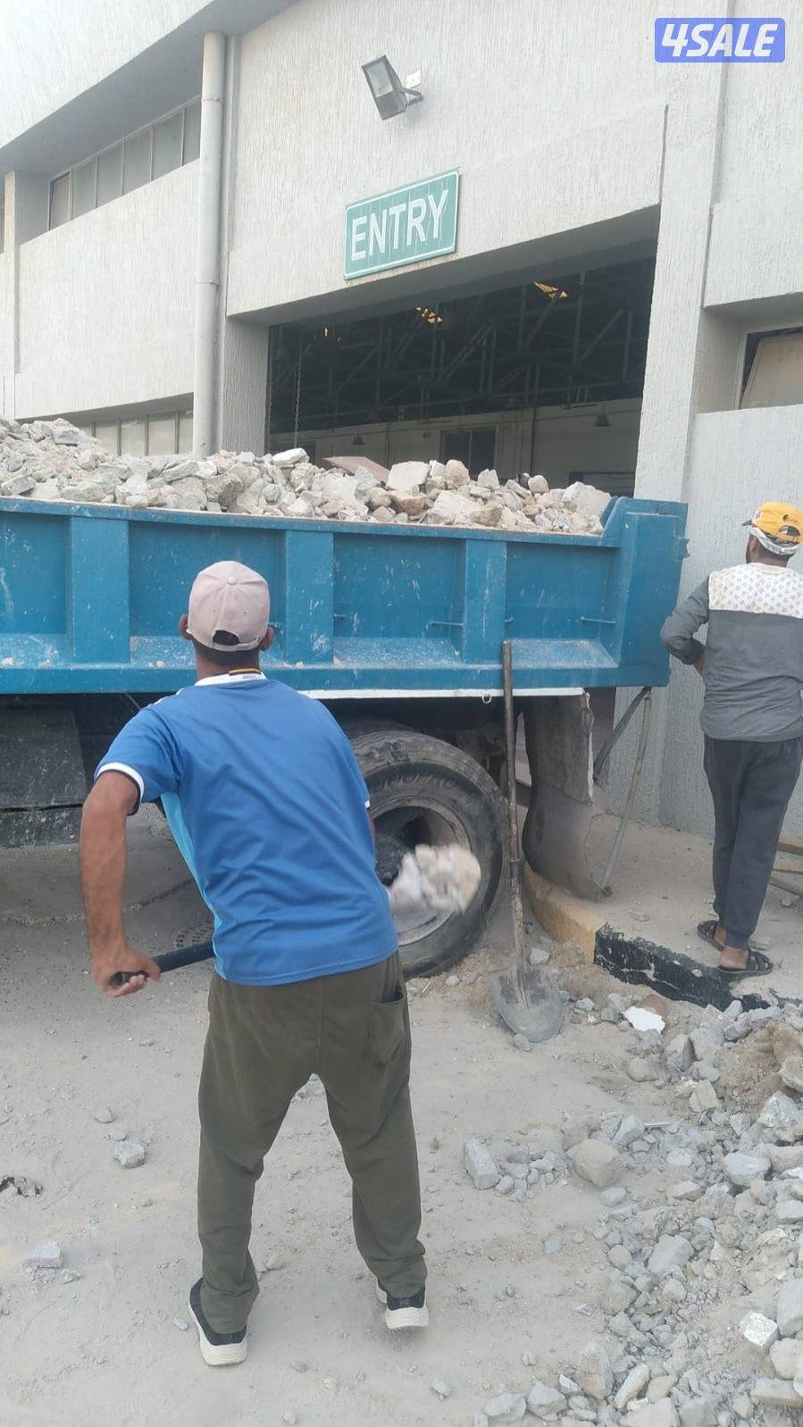 نساف رمل وصلبوخ وحمولة انقاض وسماد وتربه زراعيه واسفلت14