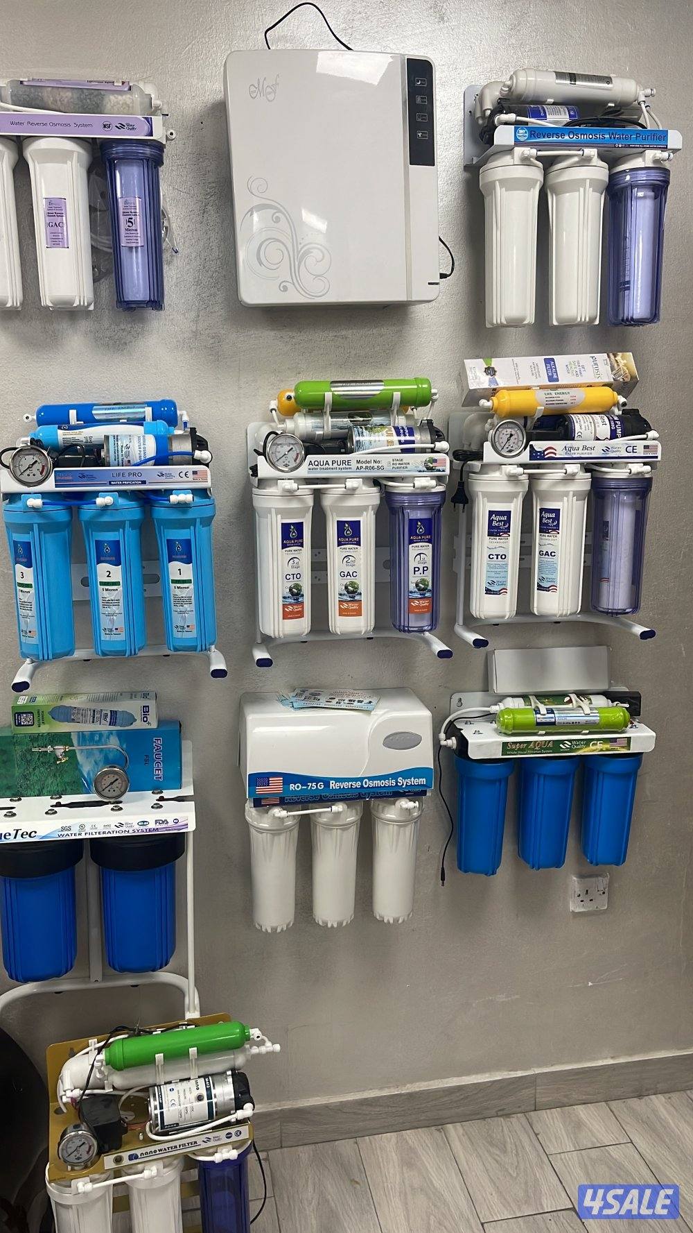 جميع انواع فلاتر الماي والصخانات المركزيه ومضخات الماي1