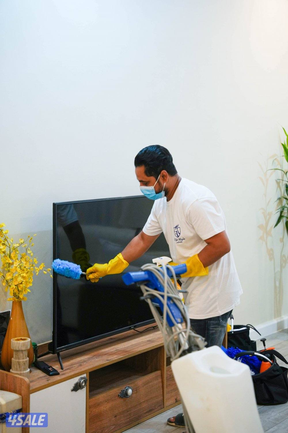 غزالة للتنظيف المنازل المطابخ الكنب الحدائق1