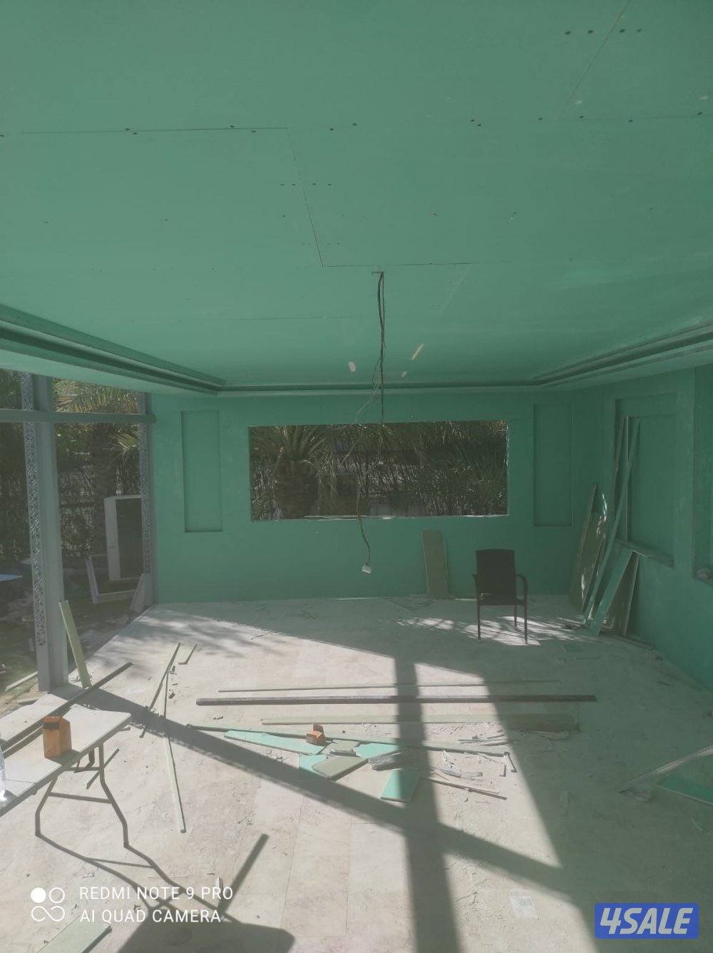 ديكور جبس ابورد واسمنت بورد بديل خشب بديل رخام وشبورد1