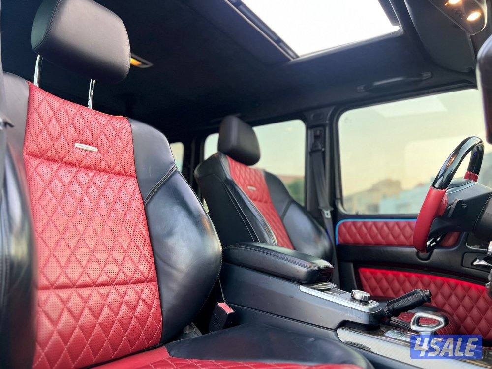 موديل ٢٠١٣ لون مطفي من الوكالة G63 عداد 160 بحالة ممتازه6