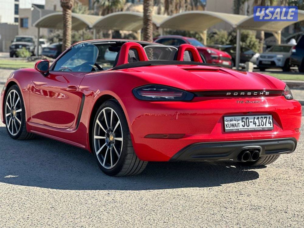 للبيع بورش بوكستر 718 ماشي ٢٨ الف كيلو سيرفس وكالة4