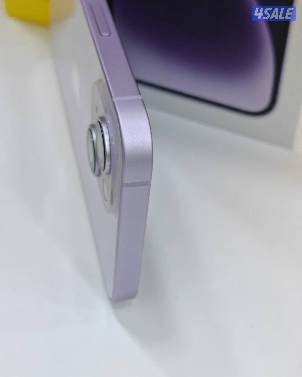 ايفون14–128جيجابايت–بنفسجي–iPhone14–128GB–Purple–used–like–new3