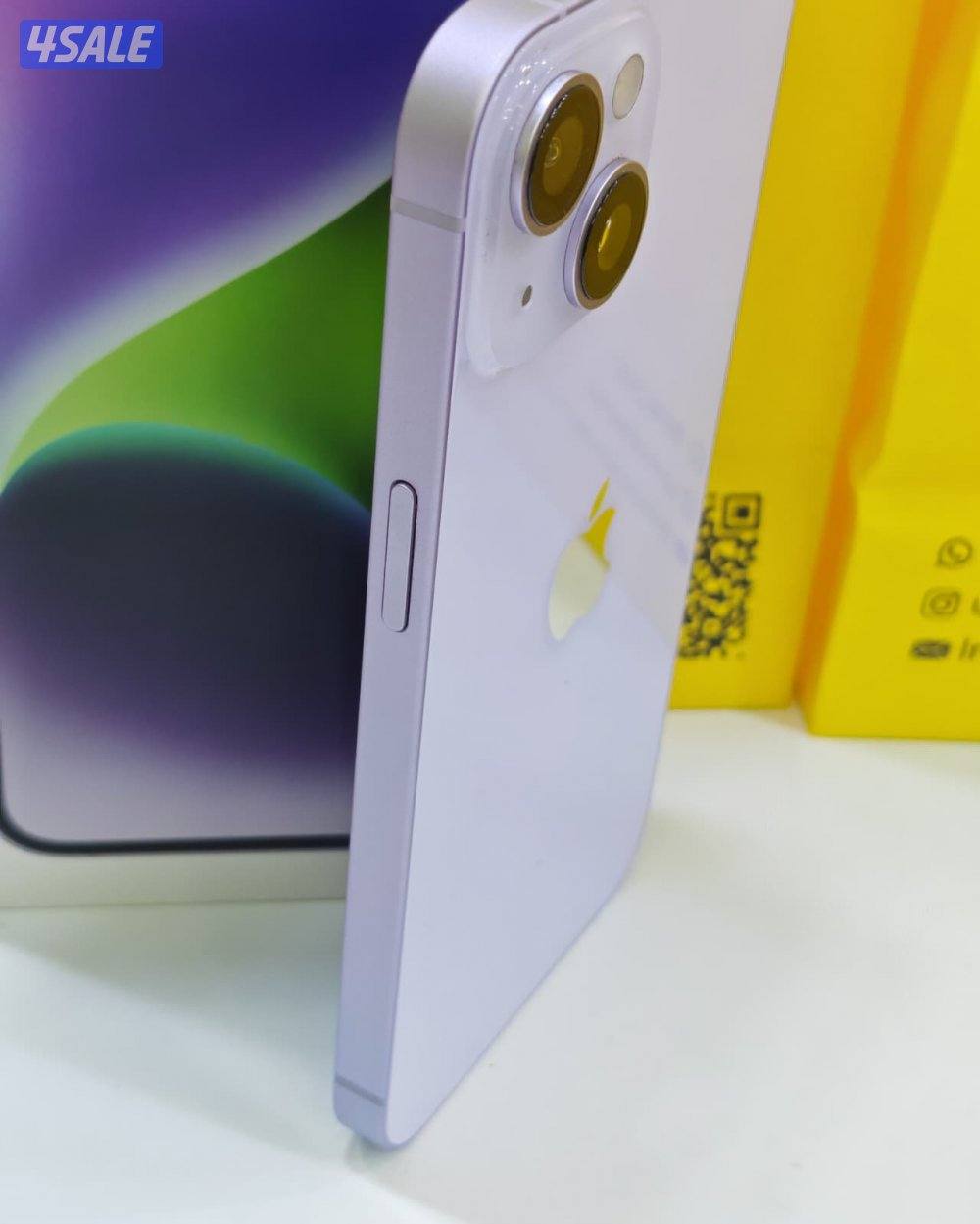 ايفون14–128جيجابايت–بنفسجي–iPhone14–128GB–Purple–used–like–new5