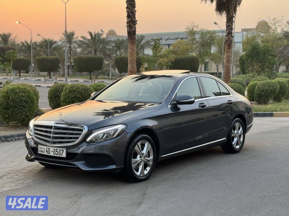 مرسيدس c200 موديل 2015 البشر صبغ الوكاله1