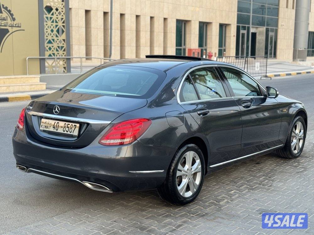 مرسيدس c200 موديل 2015 البشر صبغ الوكاله3