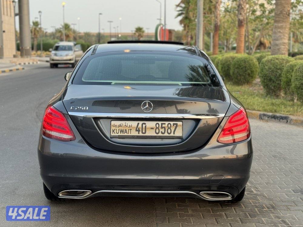 مرسيدس c200 موديل 2015 البشر صبغ الوكاله4