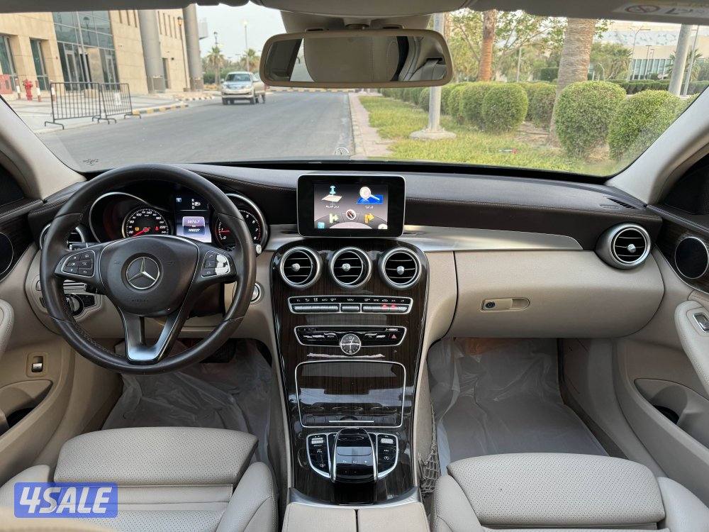 مرسيدس c200 موديل 2015 البشر صبغ الوكاله9