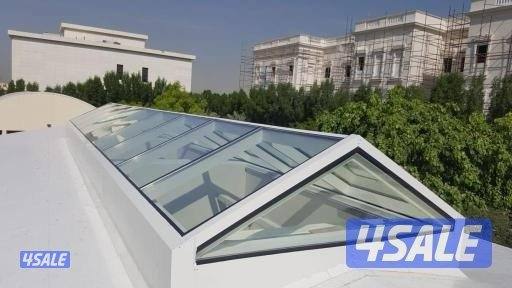 aluminium Doors windows shatr glass shower Box partiton aluminium1