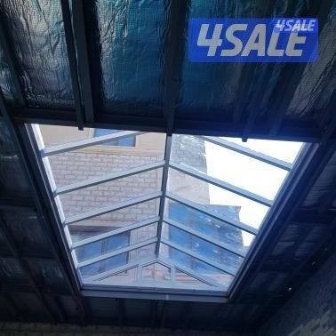 aluminium Doors windows shatr glass shower Box partiton aluminium3