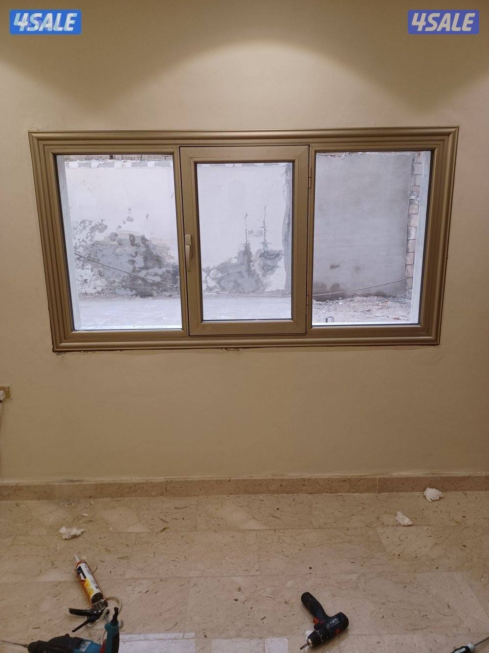 aluminium Doors windows shatr glass shower Box partiton aluminium5