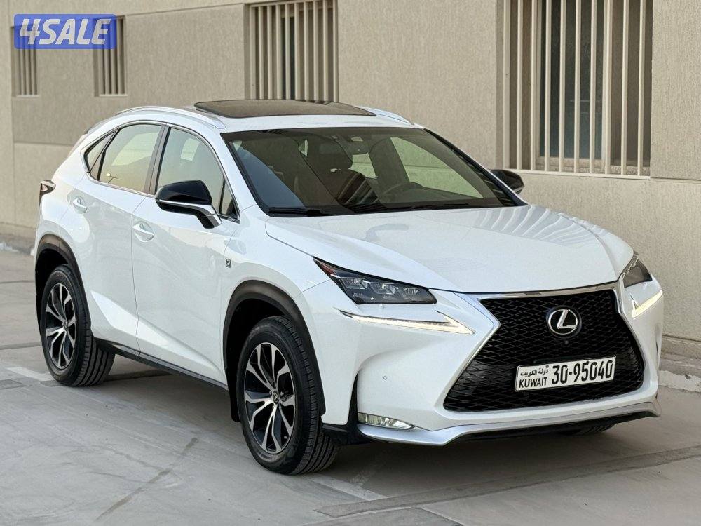 لكزس NX200 - F sport- موديل 2015 - عداد 117 - وارد الساير - شرط الفحص1